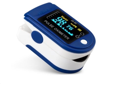 Oxímetro de dedo NEUTRAL Clip azul