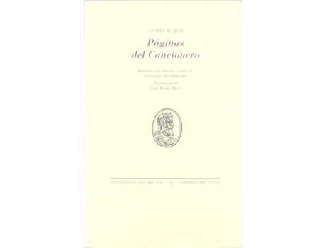 Livro Ápáginas Del Cancionero de Ausiàs March (Espanhol)