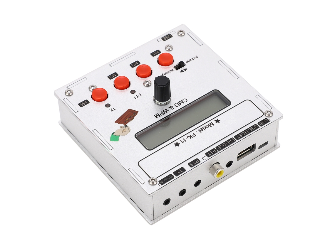 Keyer K3ng Código Morse Ligação Lcd Alumínio