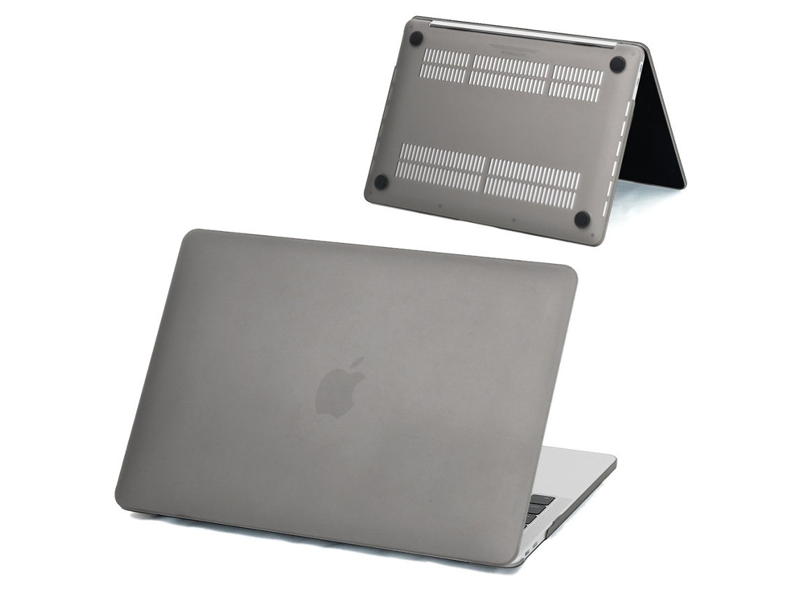 Capa Para Macbook Air 13 Com Acabamento Fosco, Cinza Elysve