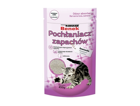 Areia para Gatos Certech Lavanda Eliminação de odores