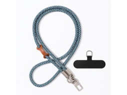 Lurelia Cordão Para Telemóvel Ajustável Anti-perda Transversal Trançado 120 Cm