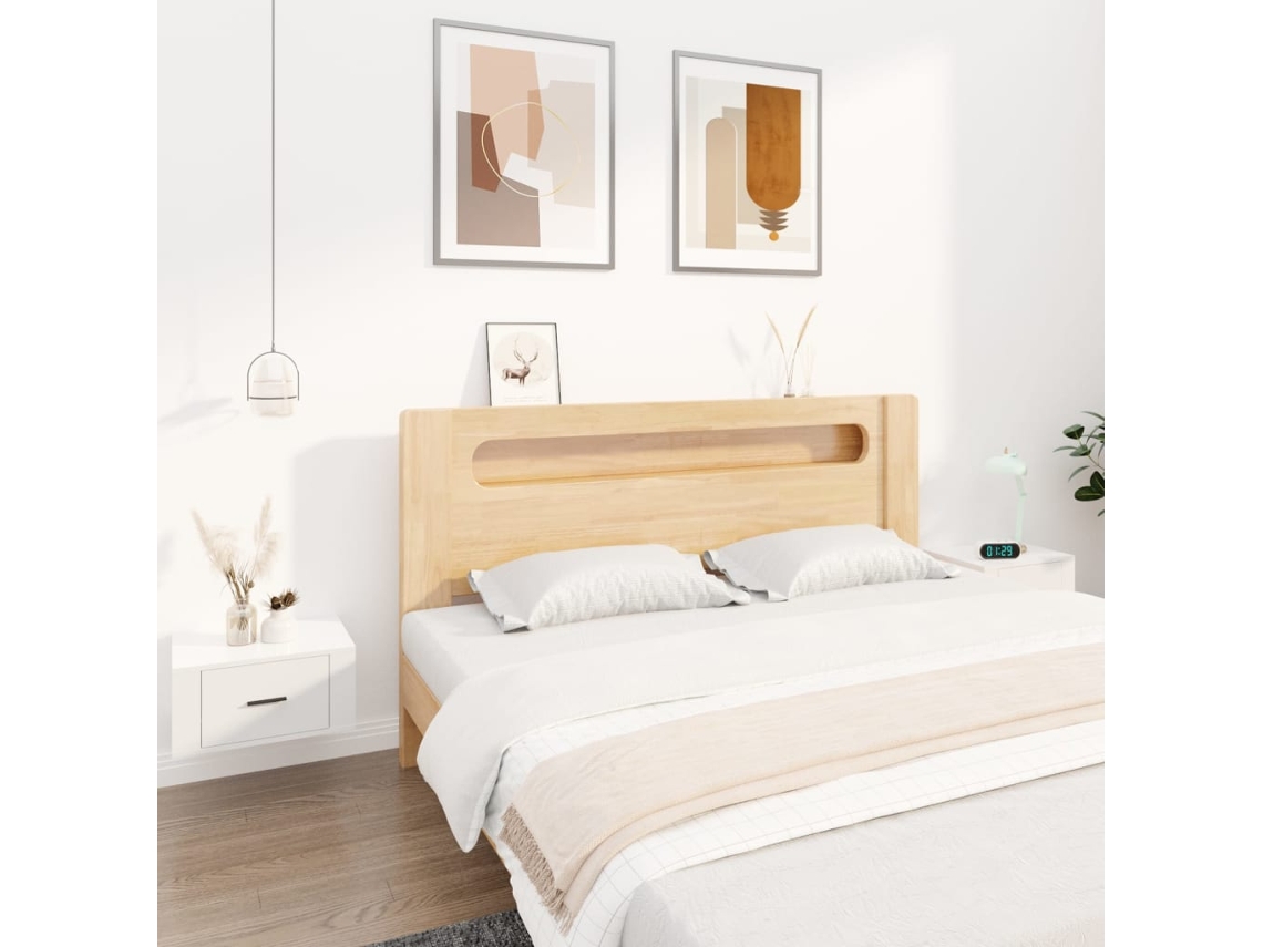 Vidaxl Mesas De Cabeceira Parede 2 Pcs 50x36x25 Cm Branco Brilhante