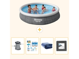 Bestway Piscina Bestway Fast Set Redonda - 366x76 Cm - 5-peças S233