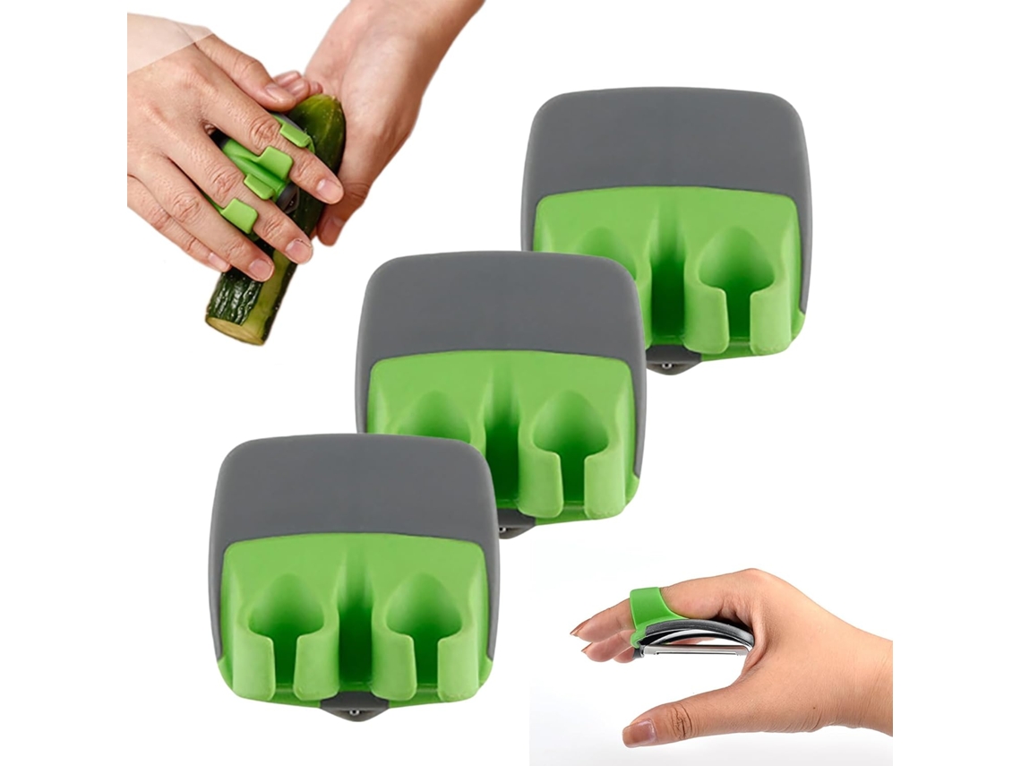 Descascador Manual De Frutas De Palmeira Zeuxo (pacote Com 3 Verde Caixa De Papel)