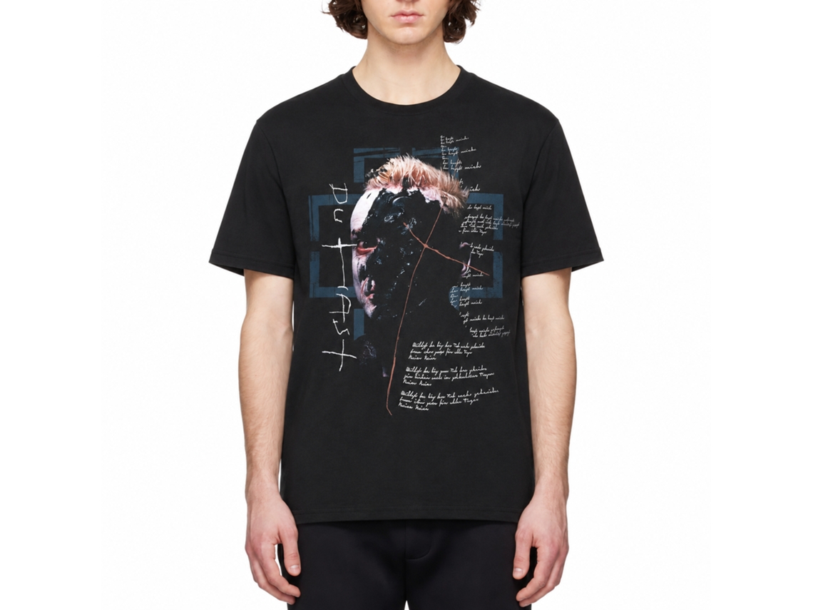 Rockinstone T-shirt Rammstein Band Du Hast Size:xxxl
