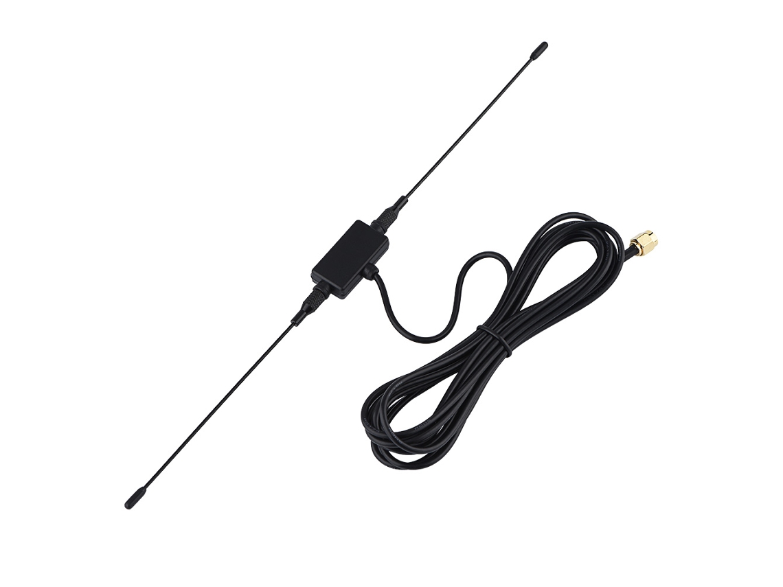 Antena Com Amplificador De Sinal E Conexão Sma Macho
