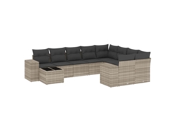 Garden Sofa Set, Garden Sofa Sets Vidaxl Cinzeto Rattan / Vime (n/a)