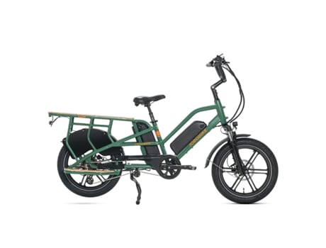 Transer Bicicleta Elétrica De Carga 48v13ah Com Bateria Dupla E Quadro De Liga Leve Resistente Para Uso Familiar E Entregas Jobobike