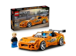 Speed Champions 77260 a Toyota Supra Mk4 de Velozes e Furiosos Brinquedo Carro 10 Anos LEGO