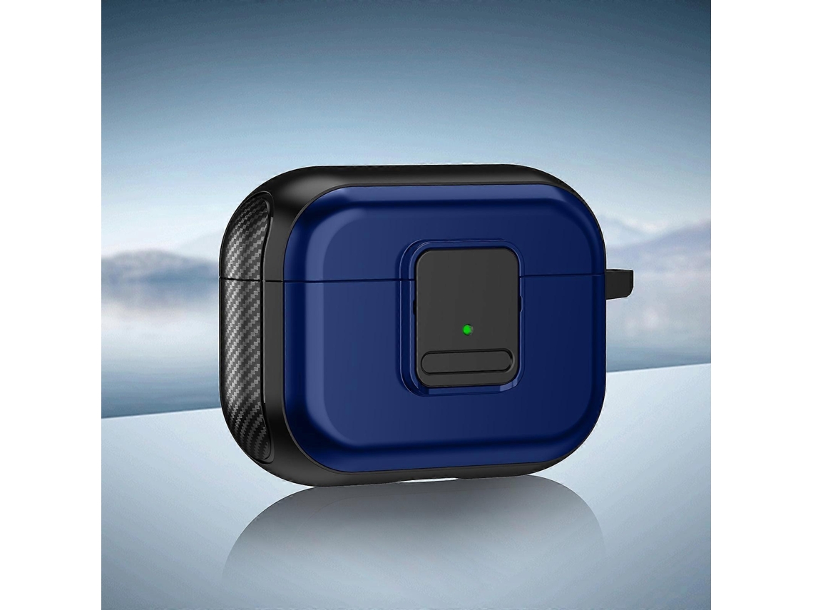 Estojo Para Fones De Ouvido Sem Fio Em Tpu + Pc Com Interruptor Magnético Para Airpods Pro