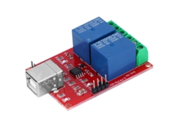 Módulo Relé 2 Canais Usb 5v Controlado Pc
