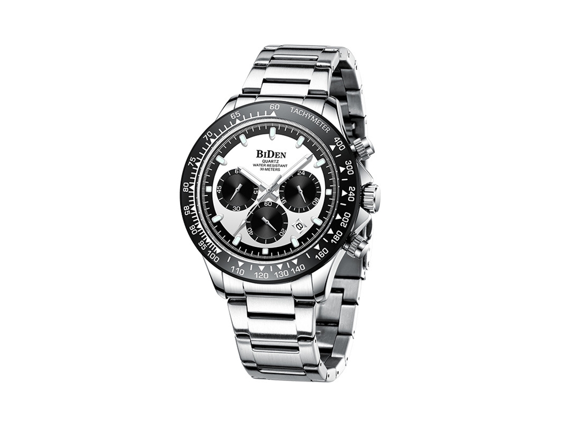 Relógio Masculino com Pulseira de Malha Milanesa, Estilo Esportivo MDUG