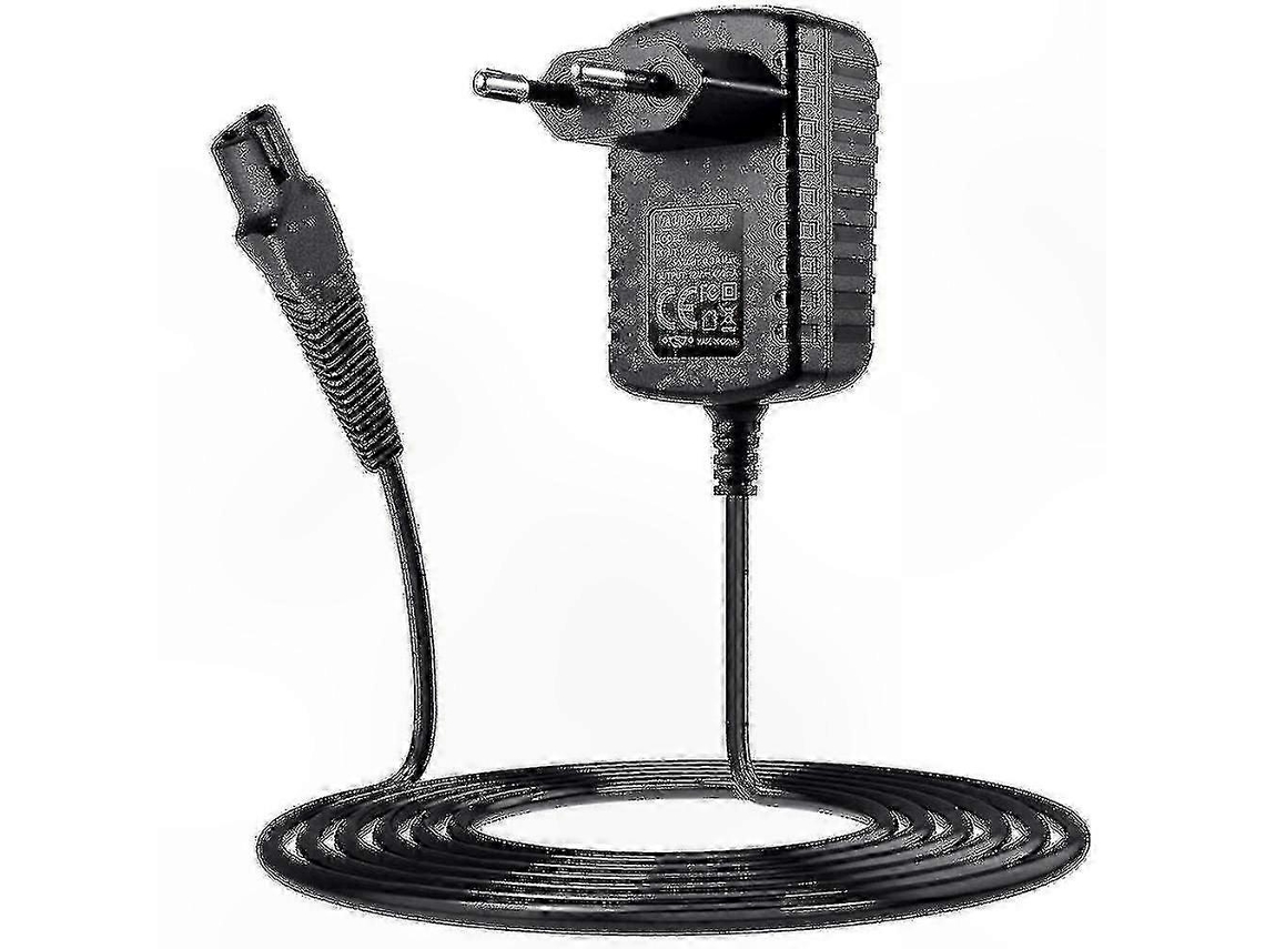 Carregador Com Plugue Eu Compatível Com Barbeadores Elétricos