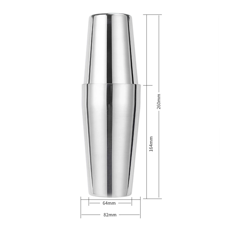 Coqueteleira Boston Em Aço Inoxidável Com Acabamento Espelhado, Utensílio Profissional Para Bartenders, Para Bares Comerciais, Restaurantes