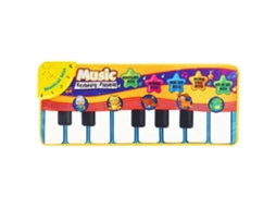 Tapete Musical de Piano com Animais para Educação Infantil - 70x30cm - Ideal para Crianças