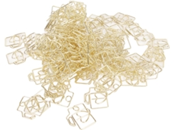Conjunto De 100-clips Papel Em Formato Câmera, Clips Decorativos Em Metal Dourado, Clips Divertidos E Fofos, Clips