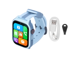 Primerox relógio Inteligente Infantil 4g Grande Tela Gps Posicionamento Fitness Azul