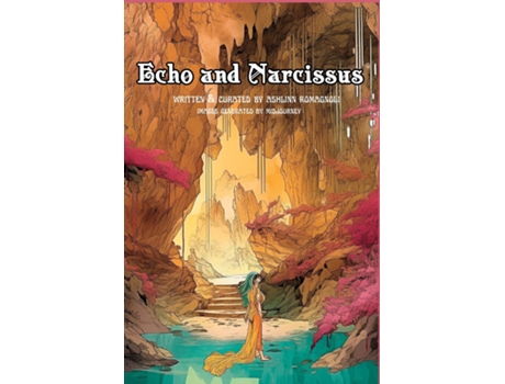 Livro Echo and Narcissus - A Greek Myth Graphic Novella Powered by AI de Ashlinn Romagnoli (Inglês)