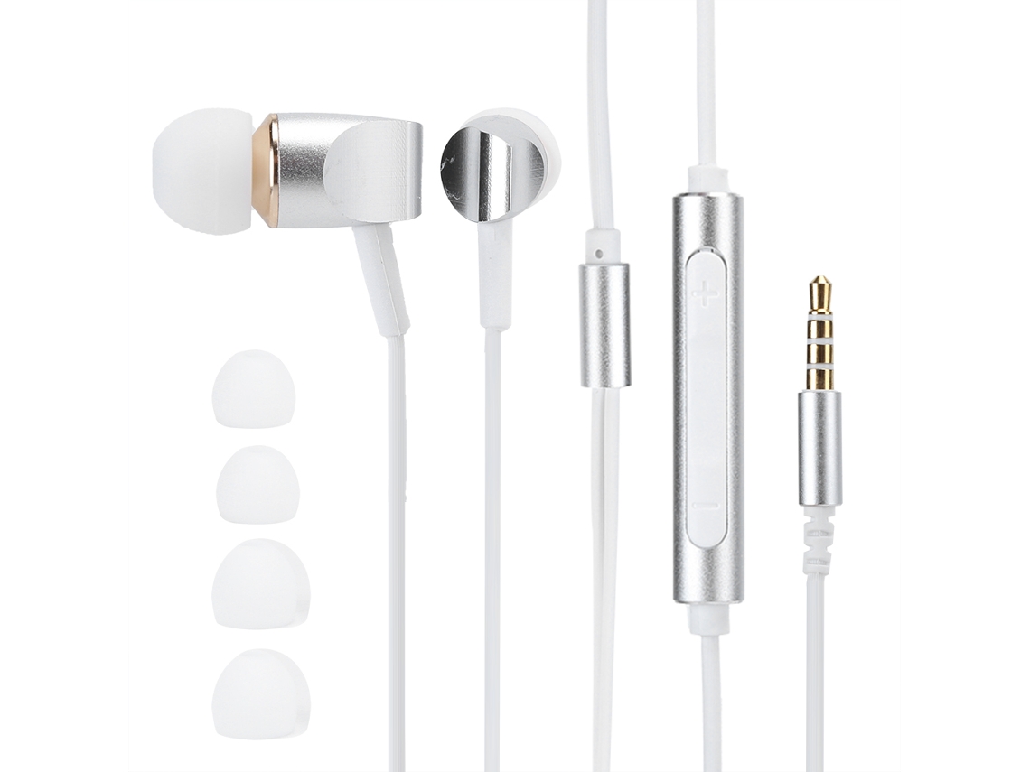 Fones de Ouvido LAXISCREED com Microfone Bass Branco