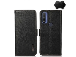 Capa De Couro Com Proteção Rfid Pure Khazneh Para Motorola G.