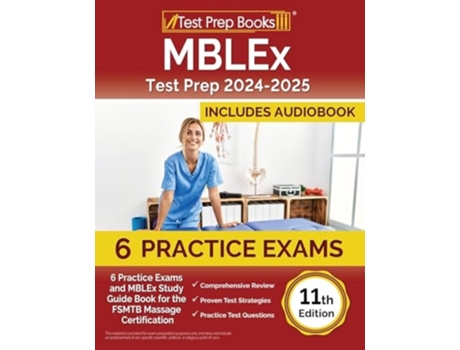 Livro Mblex Test Prep 2025-2026 De Joshua Rueda (inglês)