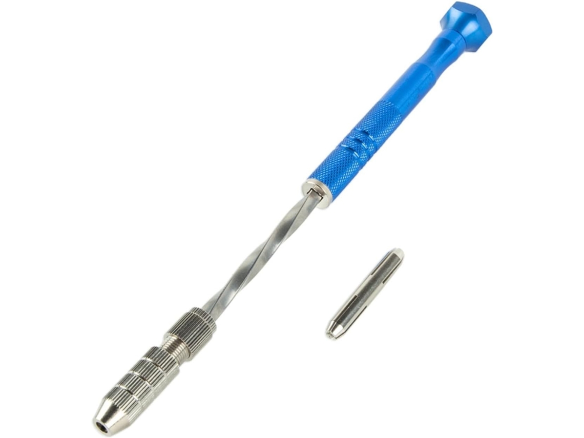 Furadeira Manual Semiautomática Azul De 0,5 A 3 Mm Com 10 Brocas Para