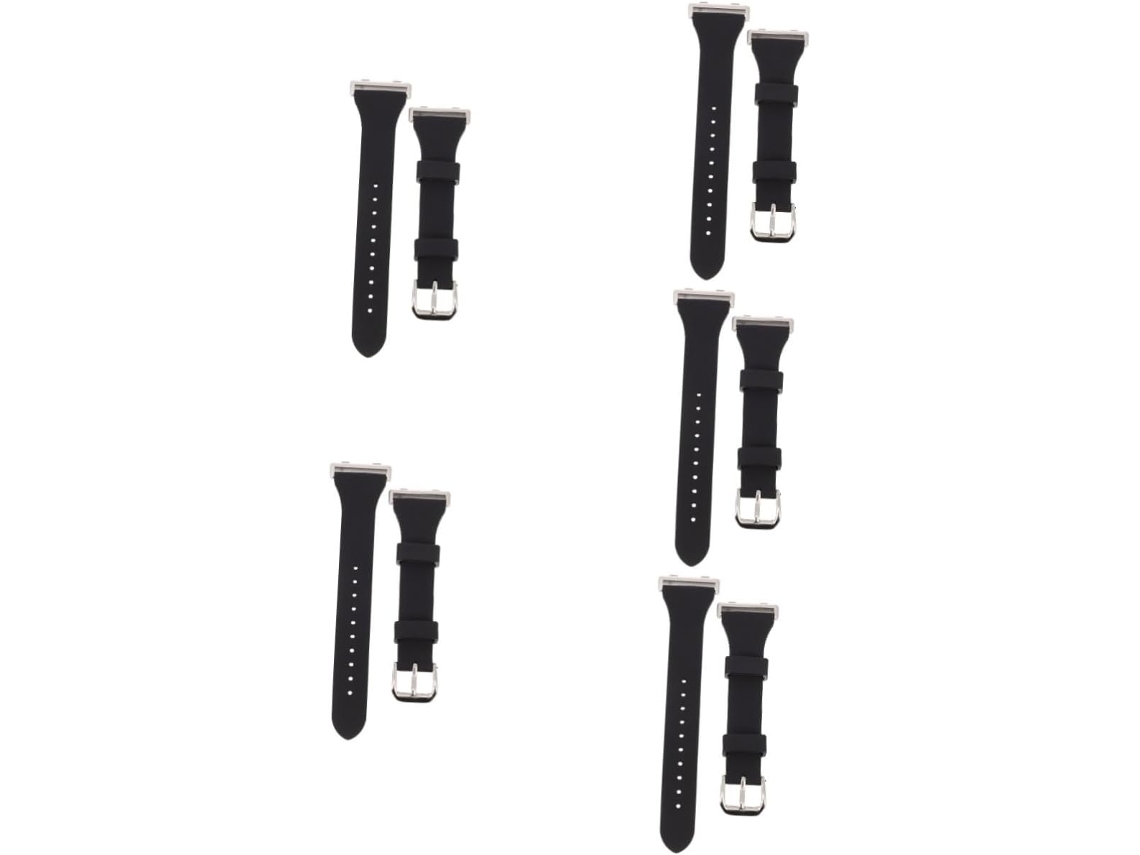 Conjunto De 5 Pulseiras Elásticas De Silicone Para Relógio
