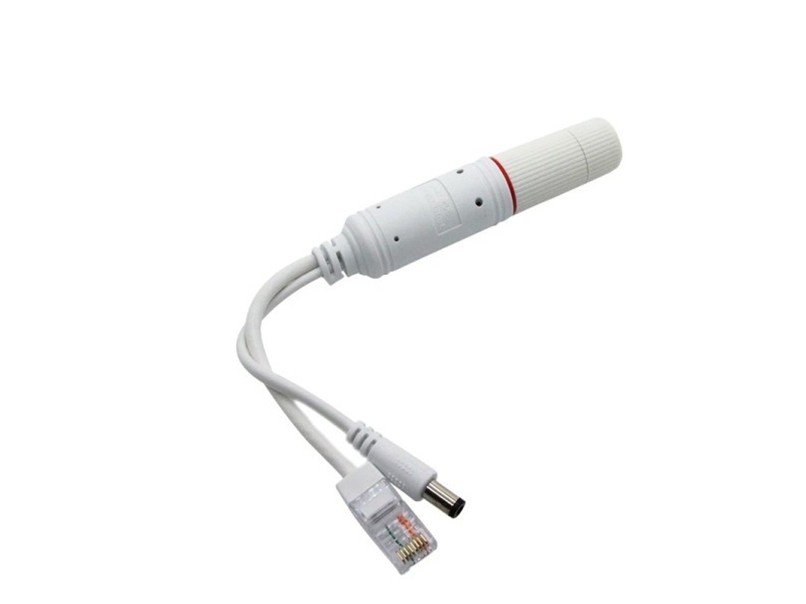 Módulo Injetor De Fonte Alimentação Com Divisor Poe 48v Para 12v À Prova Dágua, Cabo Adaptador Vídeo E Energia.-aquaforge