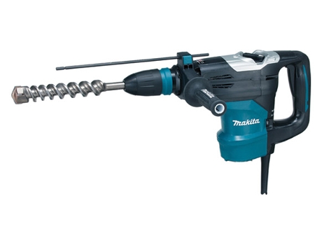 Martillo combinado Makita 1100W 40mm SDS-MAX 2 modos HR4003C - MAKITA