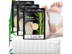 Patches Detox Pés Perda De Peso, Lote De 30 Patches Detox Para Pés, Pó De Gengibre 100 Natural, Desintoxicar O Corpo