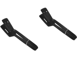 Espátula Multifuncional De Silicone Inoomp 2 Peças Com Pinça, Utensílio De Cozinha Para Churrasco, Resistente Ao Calor