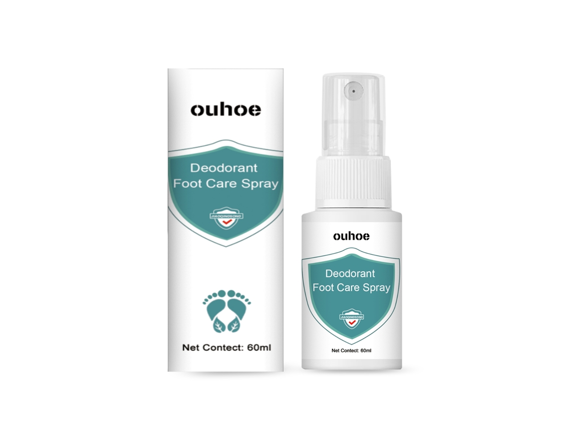 Desodorante em Spray LAXISCREED para Pés, Controla Cheiro, Descamação e Prurido de Forma Eficaz