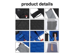 Colchão Business de aquecimento USB, para camping, inverno, ajustável, plegável, para tenda