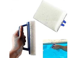 Escova de Esponja AQUAFORGE para piscina paredes fundo degraus e azulejos uso manual em spas lagos fontes e banheiras