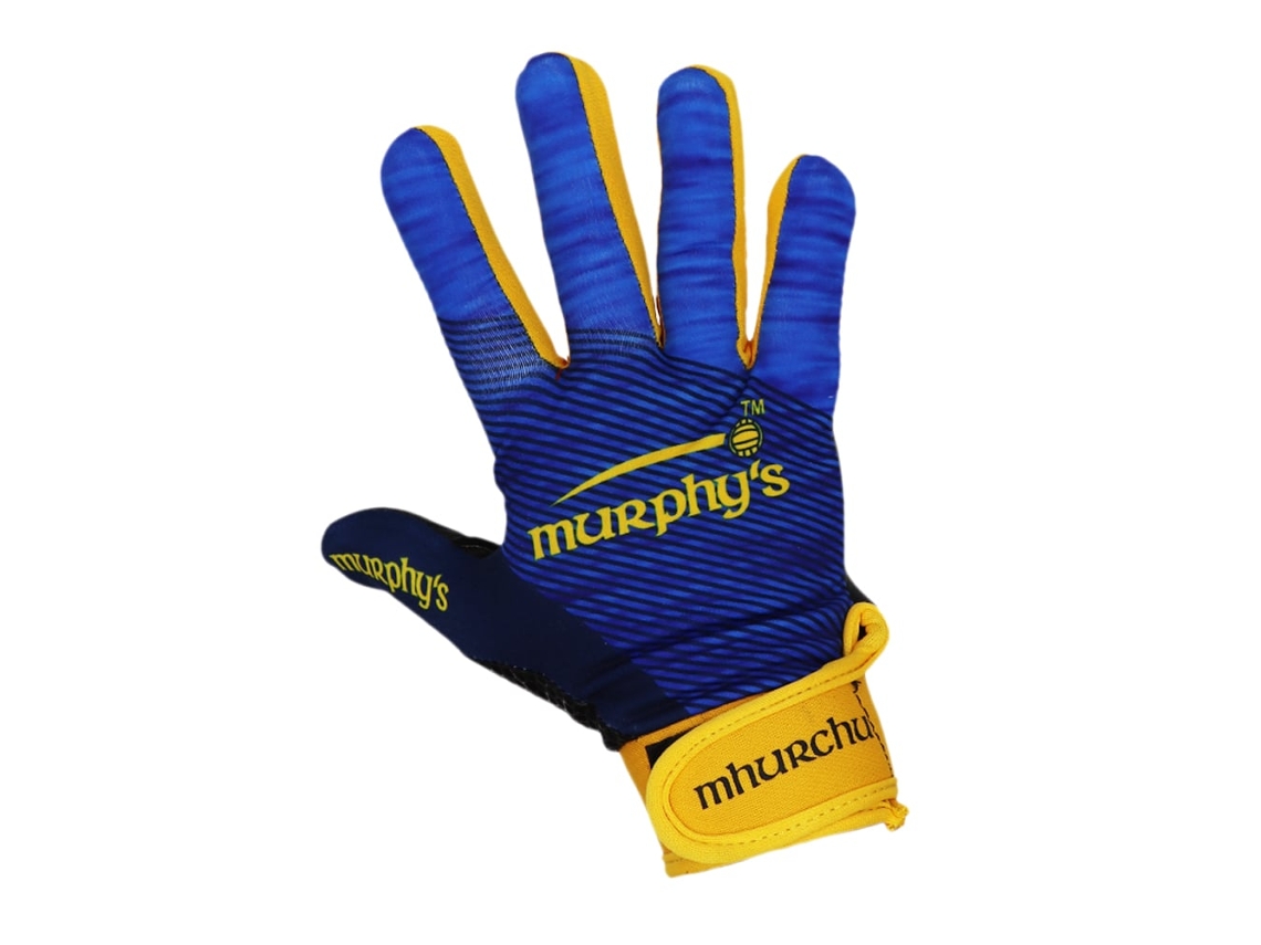 Luvas Esportivas Murphys Gaelic Gloves, Tamanho Xl, Nas Cores Azul E Amarelo.