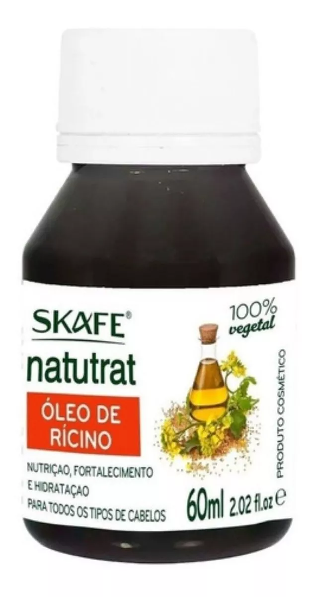 Oleo de Rcino Natrutat 100% Vegetal 60Ml KERAFORM