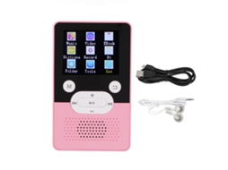 Reprodutor de Música Mp3 EOOCOO (tela Colorida de 1,8 Polegadas, Função Bluetooth)