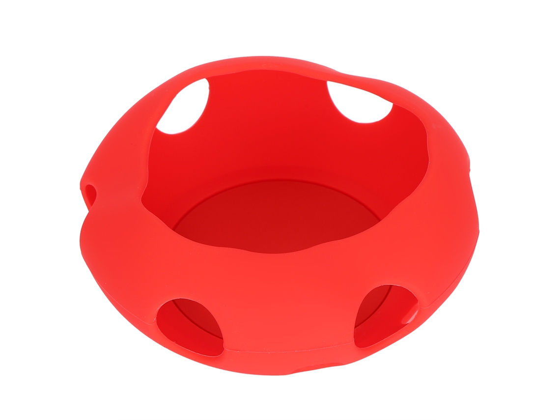 Capa Protetora de Silicone para Google Home Mini, Vermelho CHABERLU