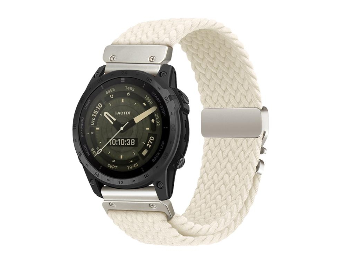 Bracelete para Garmin Nylon Trançado com Fivela de Paraquedas e Liberação Rápida Starlight XIAOMOYU (22mm)