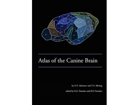 Livro Atlas of the Canine Brain de O S Adrianov (Inglês)