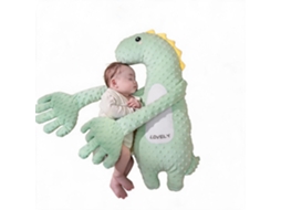Boneca Calmante Para Bebês Com Palminhas Rítmicas - Simula A Mão Da Mãe A Bater Suavemente Para Adormecer (dinossauro)