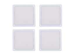 Filtro Magnético para Ventoinha Pc Branco 14cm 4pcs