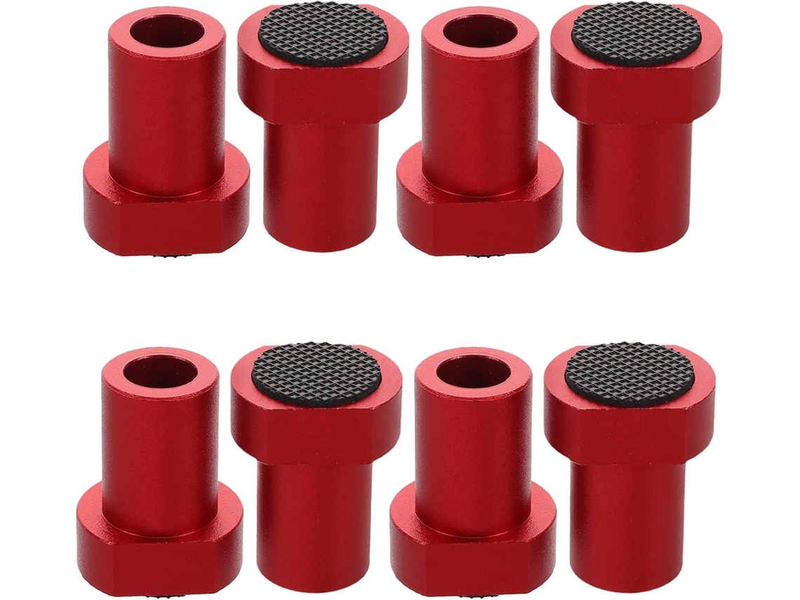 Conjunto de 8 batentes antiderrapantes para bancada Alipis, 19mm