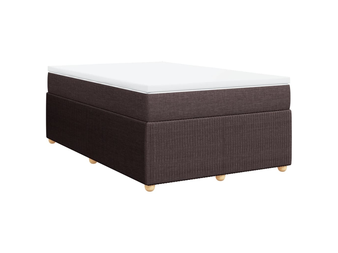Box Spring Bed, Box Spring Beds Vidaxl Marrom Tecido (120 X 200 Cm)