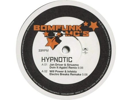 Vinil Hypnotic, Bomfunk Mcs Universal, Polydor