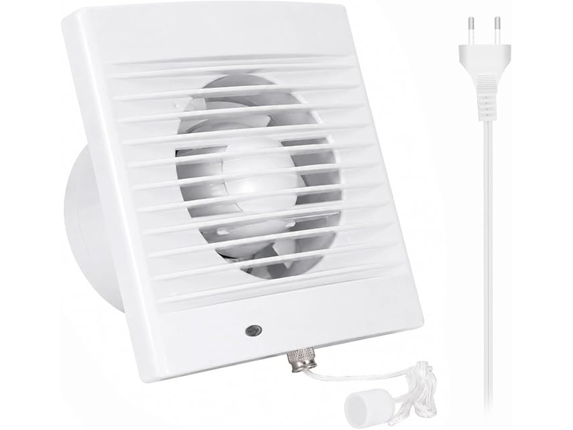 Ventilador De Exaustão De 4 Polegadas Com Válvula De Retenção