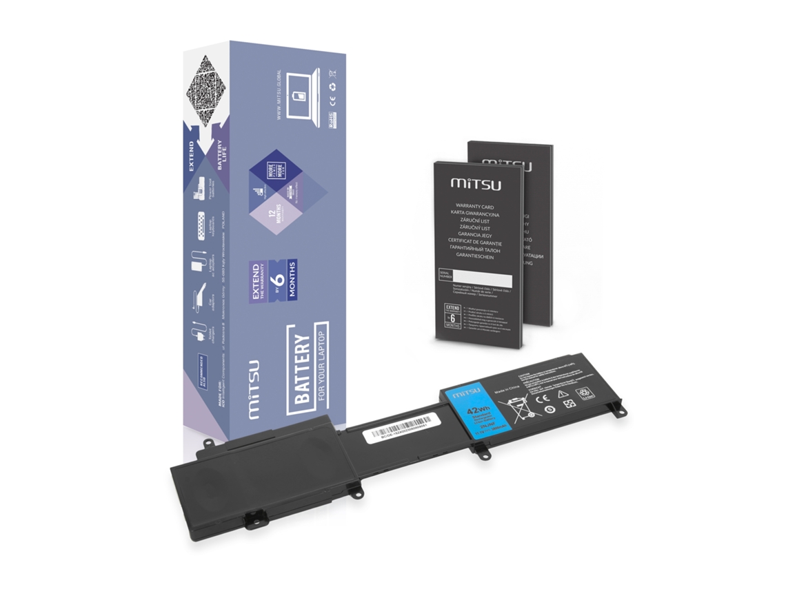 Bateria Mitsu para Dell Inspiron 14Z 5423 15Z 5523