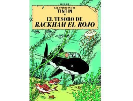 DVD Tintin, El Tesoro de Rackham El Rojo
