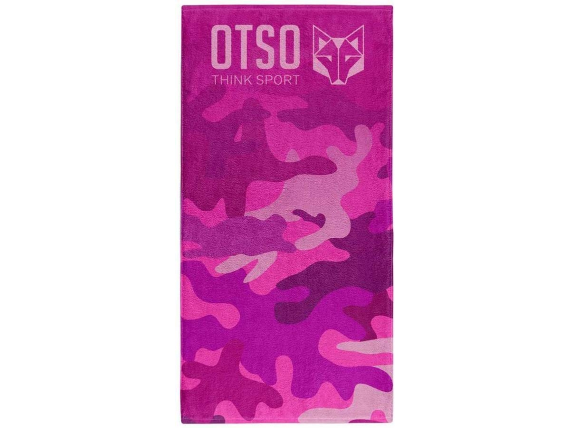 Toalha para Natação OTSO Microfibra Rosa (150 x 75 cm)